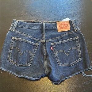 Levi's Women's Blue Denim Shorts